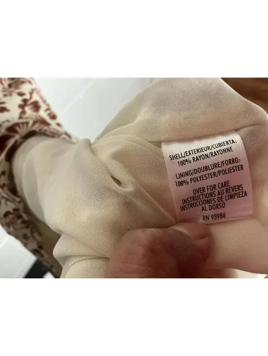 < Vintage Casual Corner Floral Maxi Dress > - Picture 3 of 4